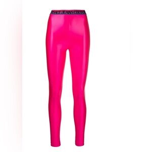 Versace Jeans Couture Pink Leggings WORN ONCE LIKE NEW